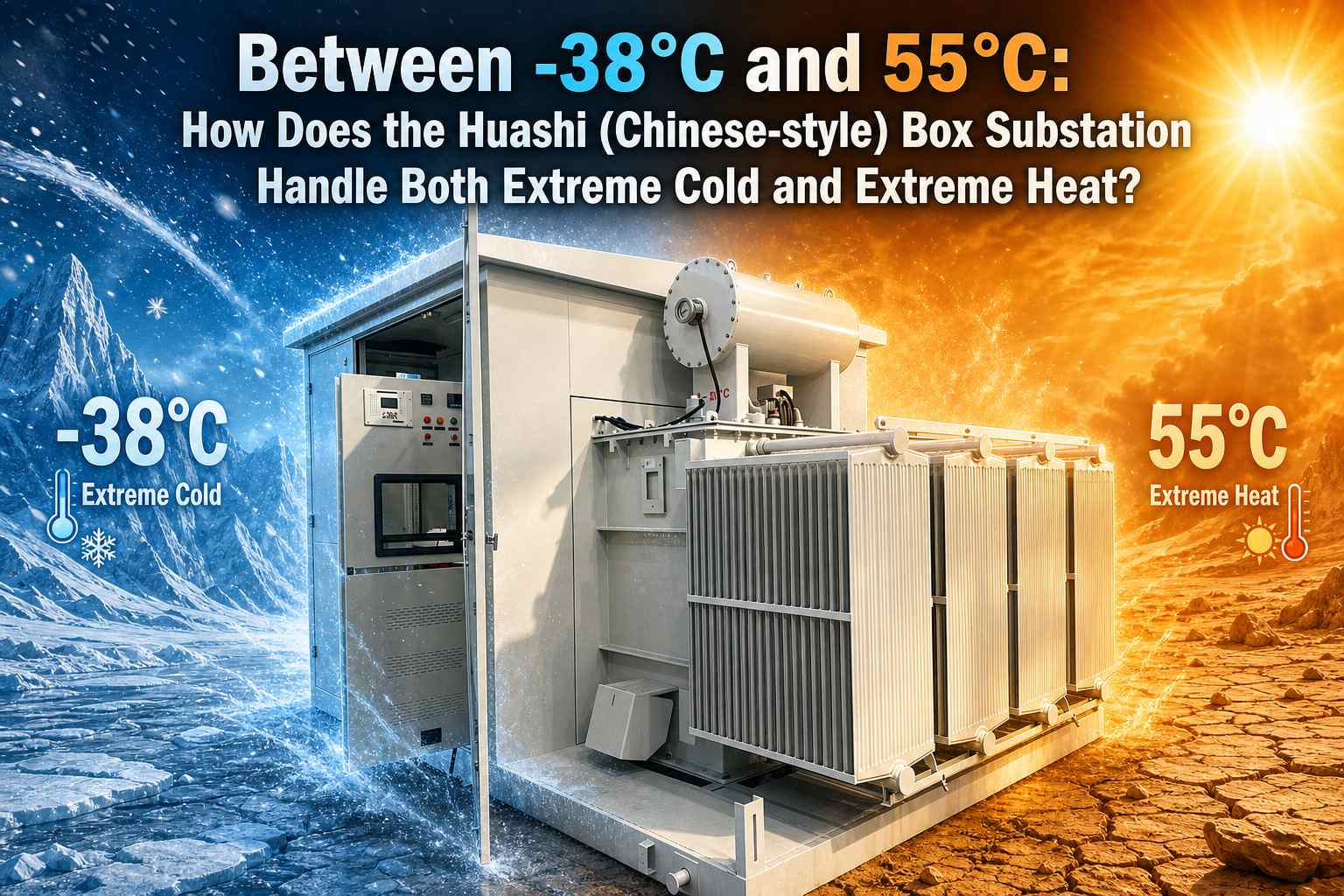 Mezi -38 °C a 55 °C: Jak funguje rozvodna Huashi (v čínském stylu)